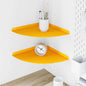 Mensola Sospesa Con Lo Scaffale 4 Pcs 30 X 30 X 2 Cm