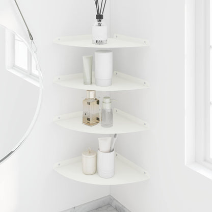 Mensola Sospesa Con Lo Scaffale 4 Pcs 30 X 30 X 2 Cm