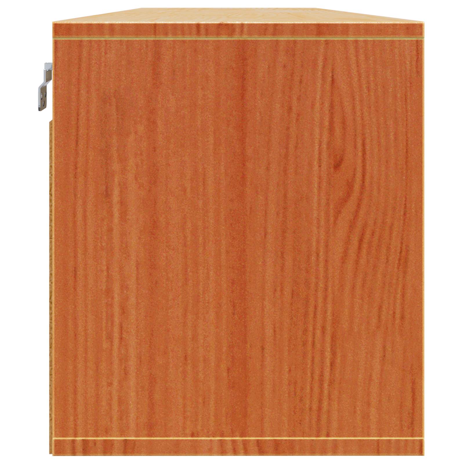 Armadietto A Muro 2 Pcs Marrone Cerato 80 X 30 X 35 Cm