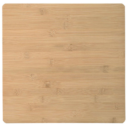 Carrello Da Cucina Con Ruote Naturale 37 X 36 X 80 Cm Bambù