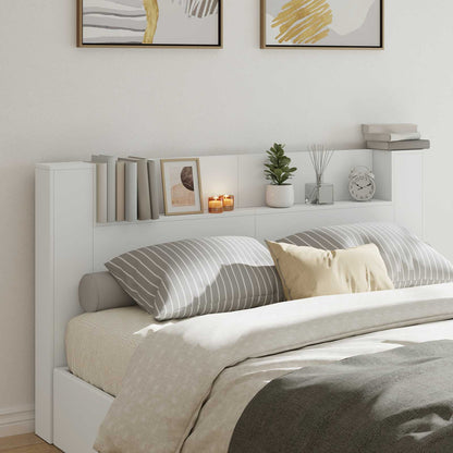 Testata Con Mobile E Led Calcestruzzo 180 X 16,5 X 103,5 Cm