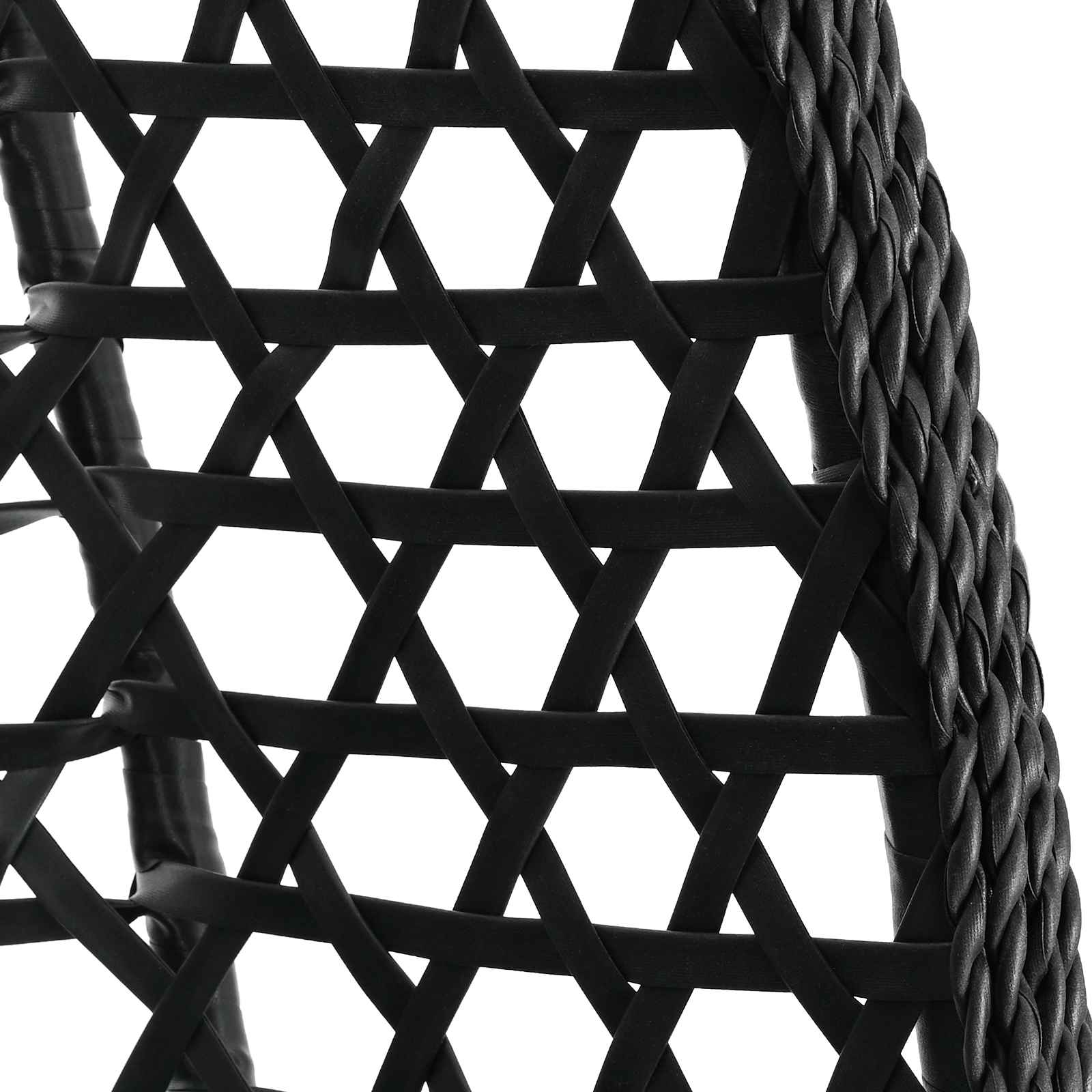 Sedia A Uovo Sospesa Senza Supporto Polyrattan