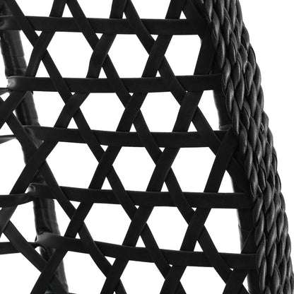 Sedia A Uovo Sospesa Senza Supporto Polyrattan
