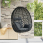Sedia A Uovo Sospesa Senza Supporto Polyrattan