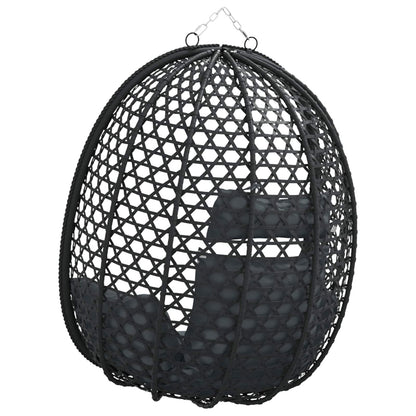 Sedia A Uovo Sospesa Senza Supporto Polyrattan
