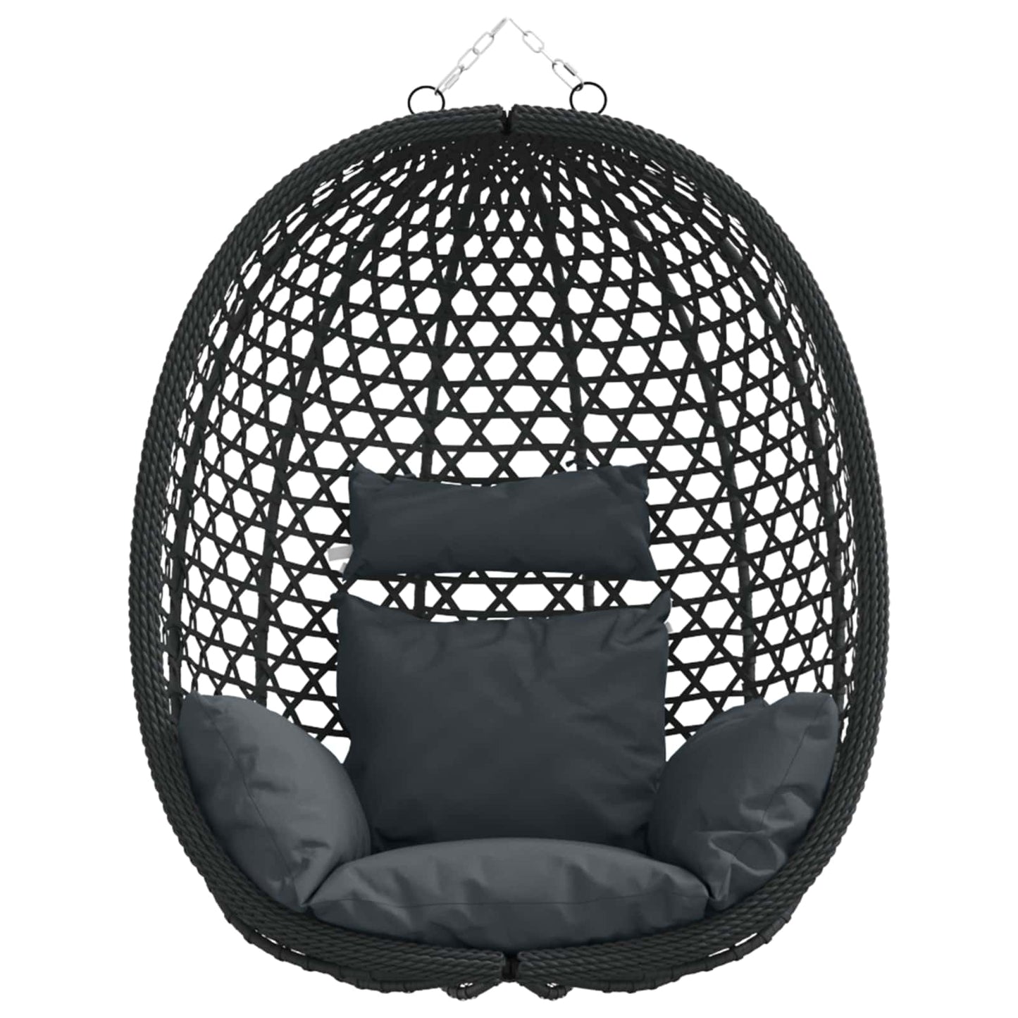 Sedia A Uovo Sospesa Senza Supporto Polyrattan