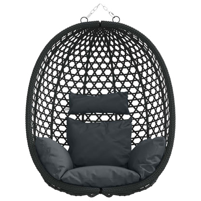 Sedia A Uovo Sospesa Senza Supporto Polyrattan