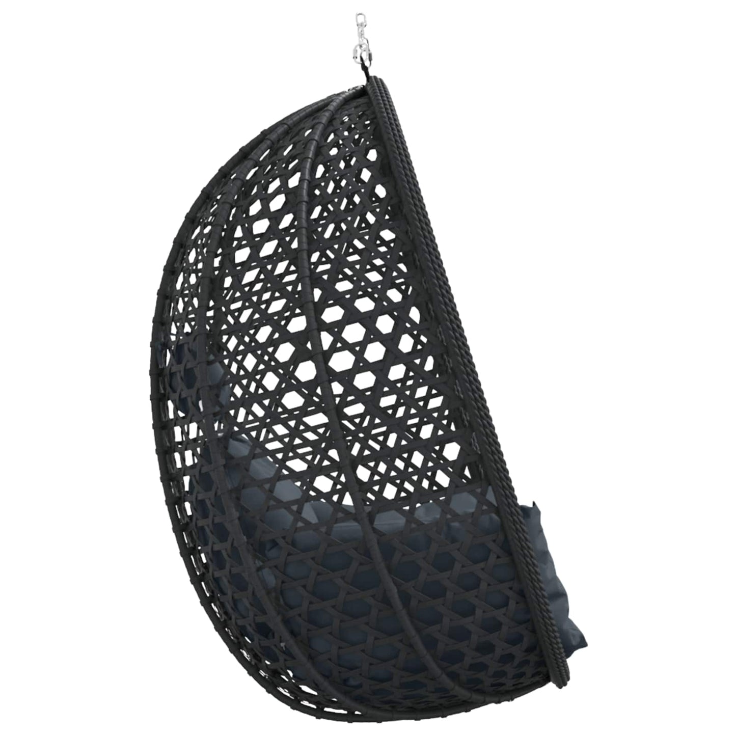 Sedia A Uovo Sospesa Senza Supporto Polyrattan