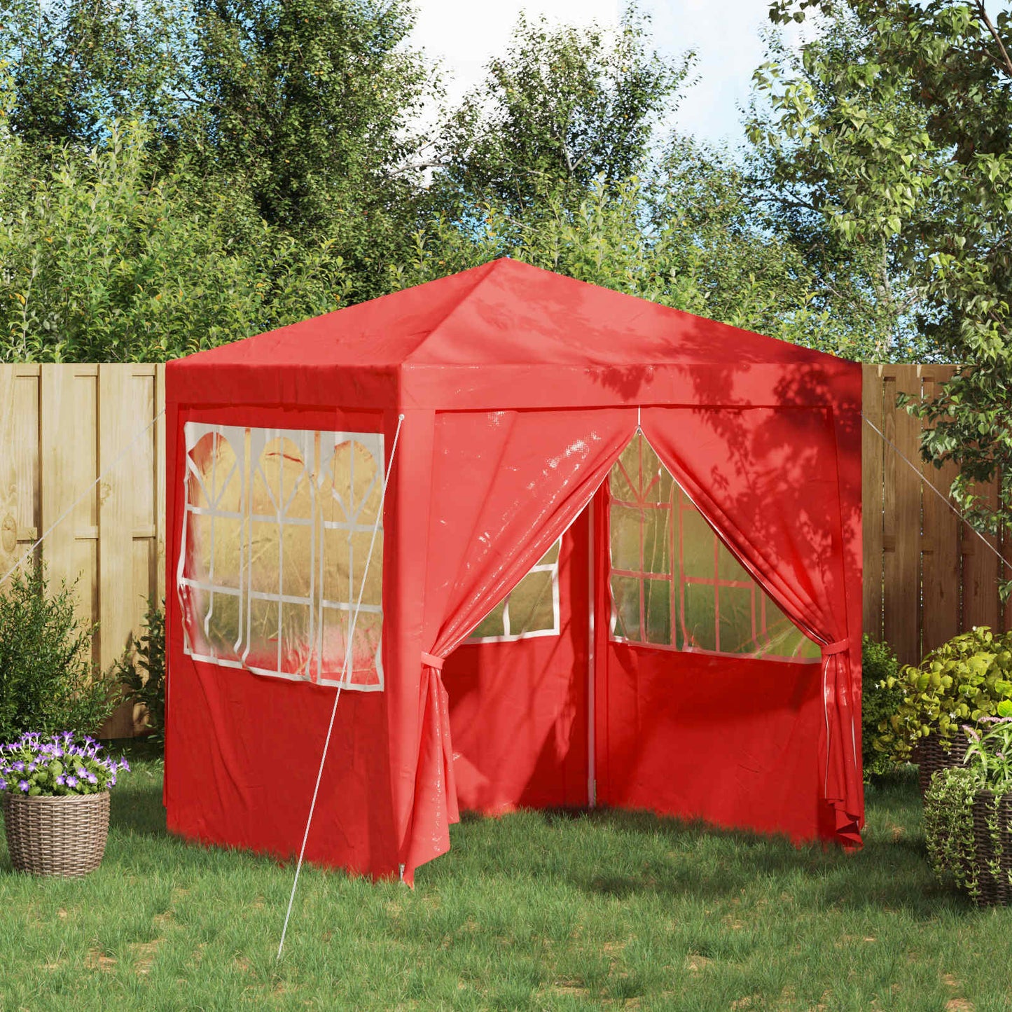 Tenda Party 250 X 250 X 240 Cm Pe E Acciaio