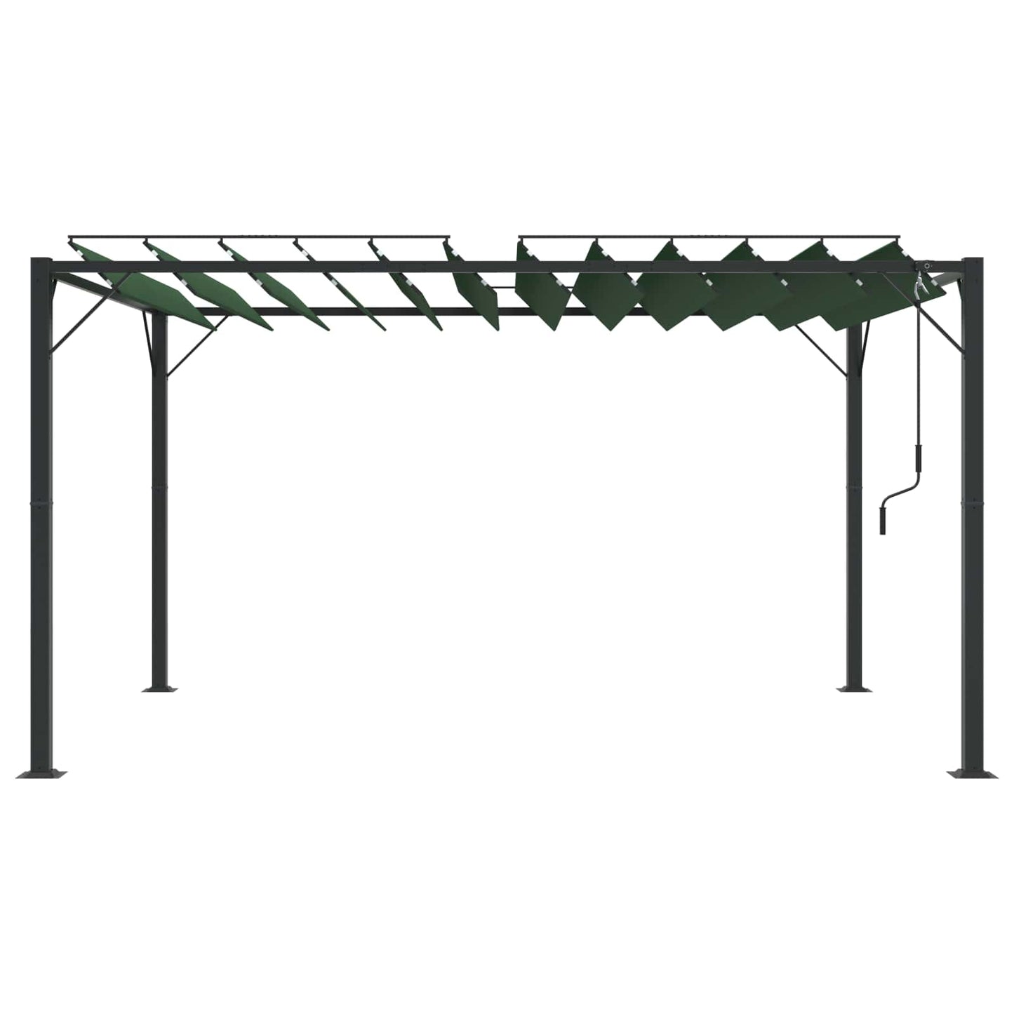 Gazebo Con Tetto Ventilato 3 X 4 X 2,14 M