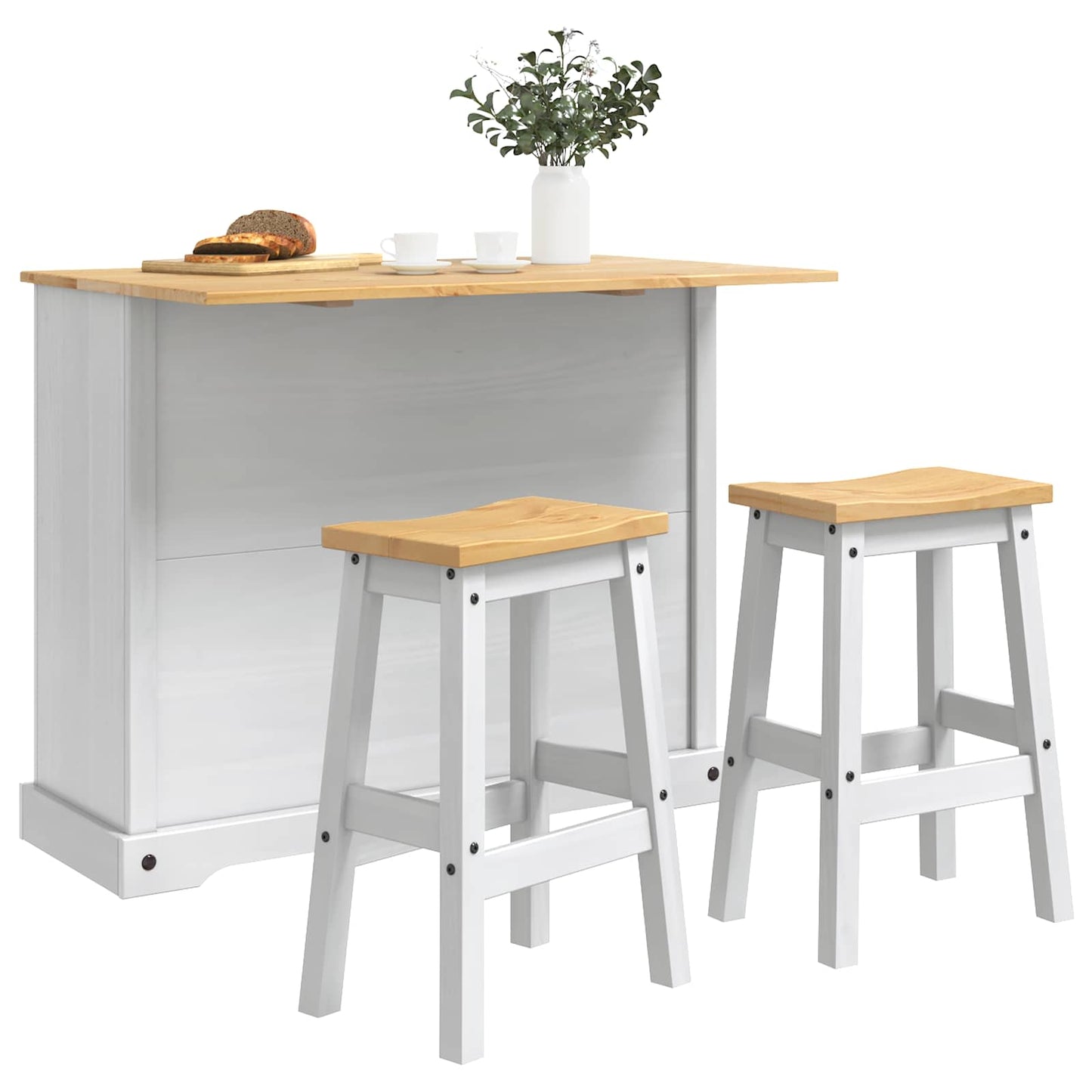Set Isola Da Cucina Corona 3 Pcs