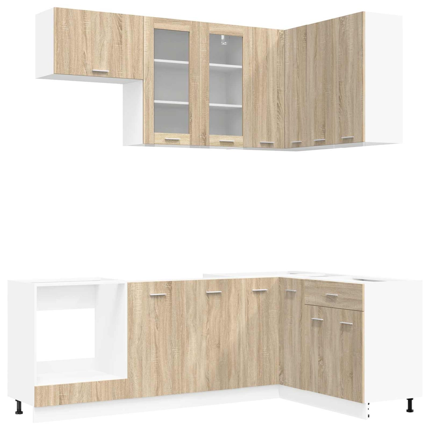 Unità Cucina Lyon 8 Pz Legno Ingegnerizzato