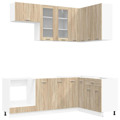 Unità Cucina Lyon 8 Pz Legno Ingegnerizzato