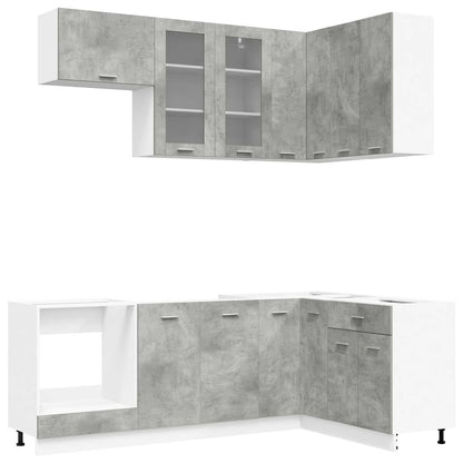 Unità Cucina Lyon 8 Pz Legno Ingegnerizzato