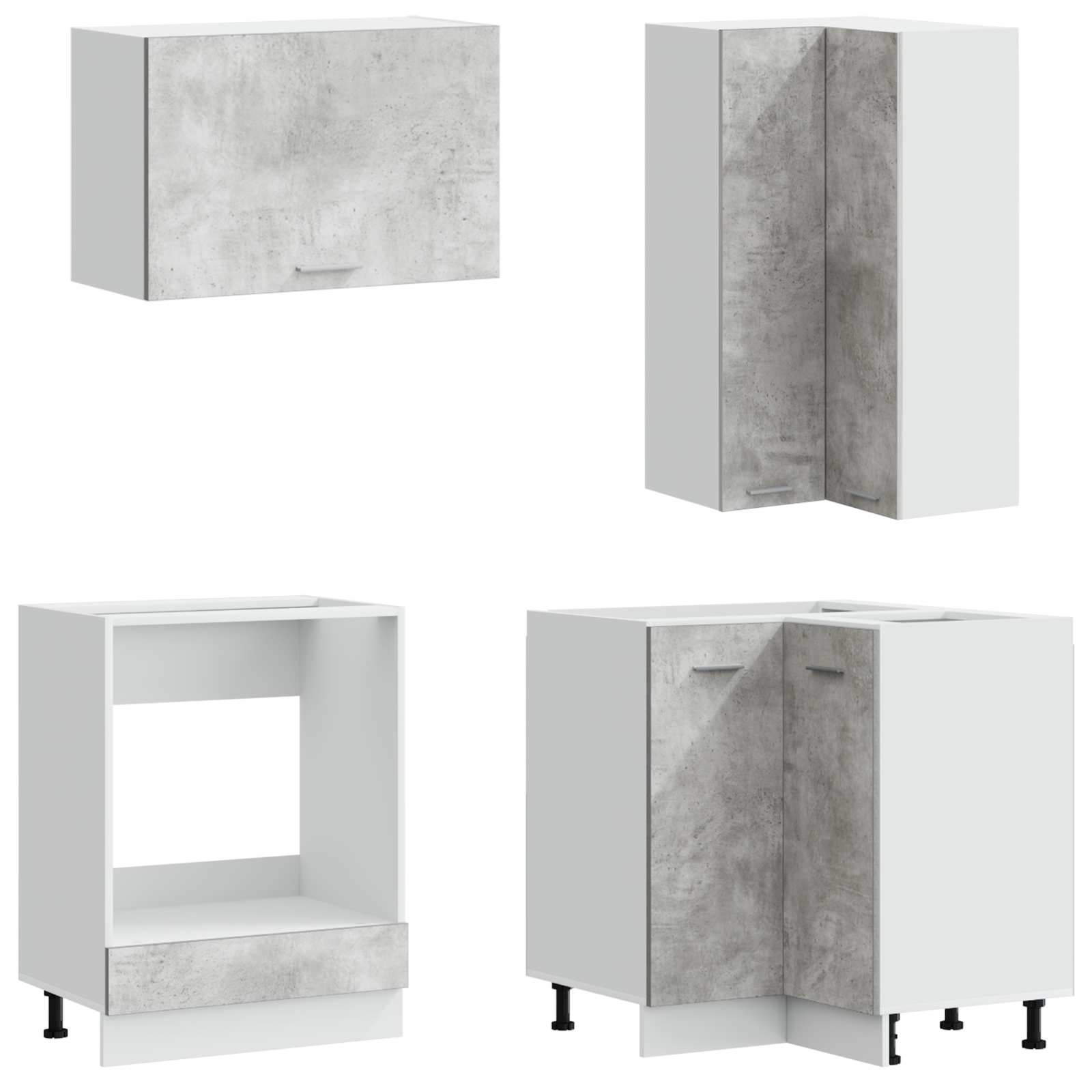 Unità Cucina Lyon 8 Pz Legno Ingegnerizzato