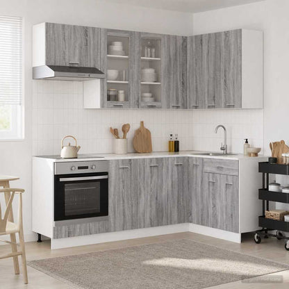 Unità Cucina Lyon 8 Pz Legno Ingegnerizzato