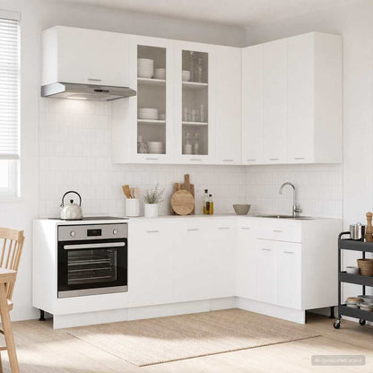 Unità Cucina Lyon 8 Pz Legno Ingegnerizzato