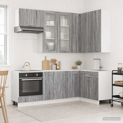 Unità Cucina Lyon 8 Pz Legno Ingegnerizzato