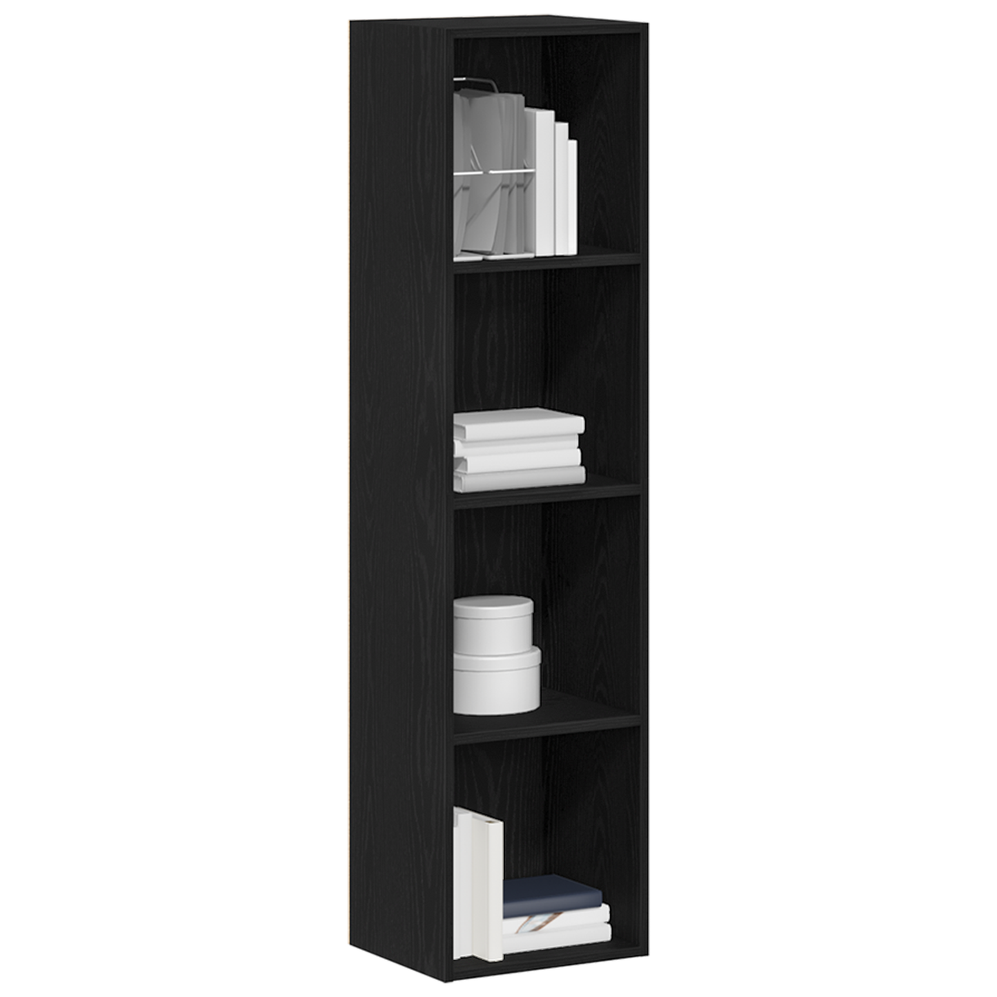 | Armadio Per Libri | Rovere Nero